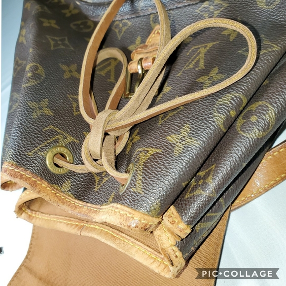 SOLD Louis Vuitton Monogram Montsouris Backpack - Picture 9 of 14